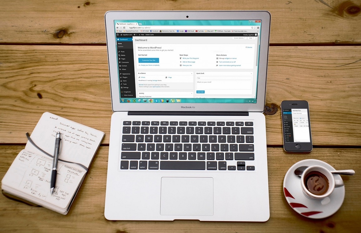 site wordpress como funciona