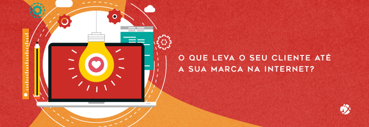 o que leva o seu cliente até a sua marca na internet?