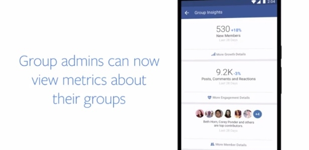 Recomendações de grupo - Facebook surpreende com nova missão eanuncia ferramentas para criação de comunidades