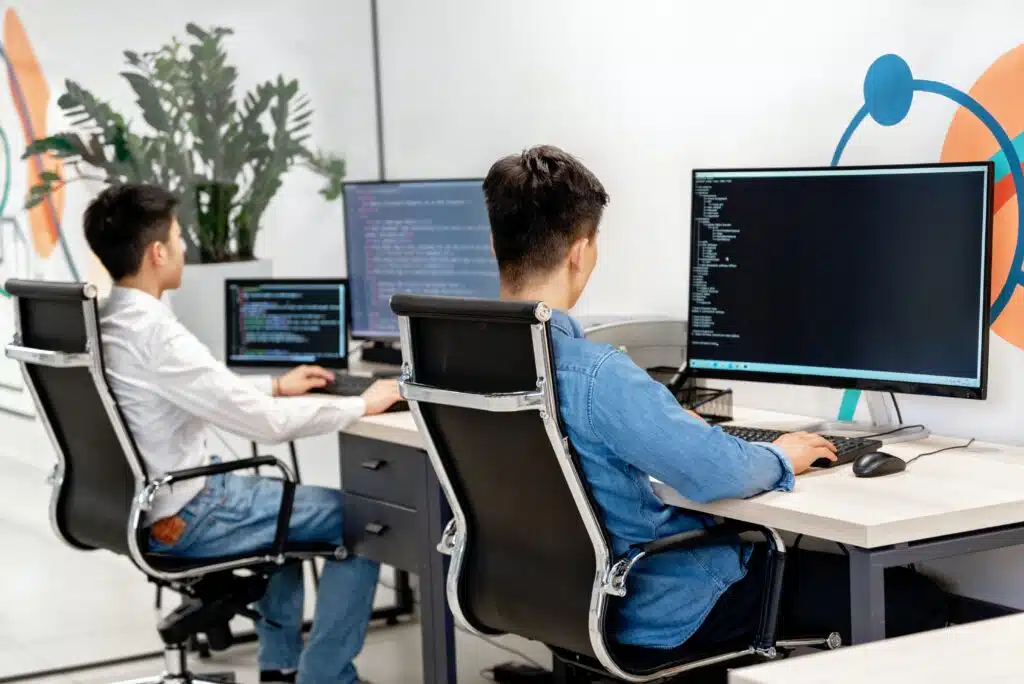Agência de marketing trabalhando na geração de leads