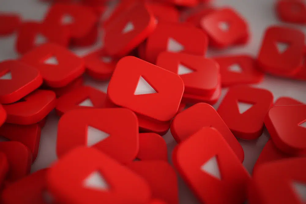 Youtube Analytics símbolo do youtube